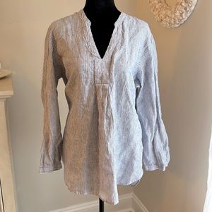 NWT: LL Bean 100% Linen Tunic